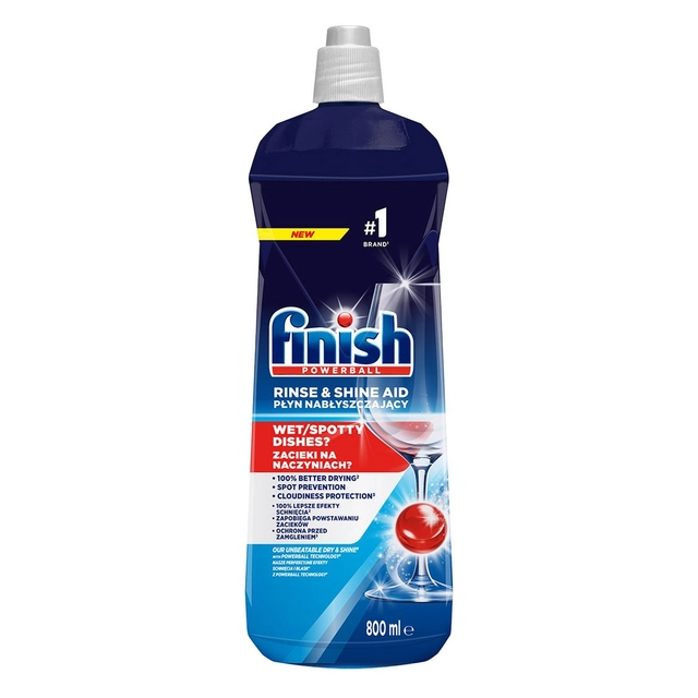 Indaplovių skalautojas FINISH RINSE AID, 800 ml