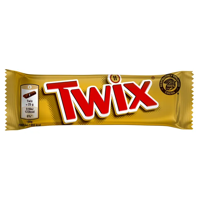 Шоколадный батончик TWIX, 50 г