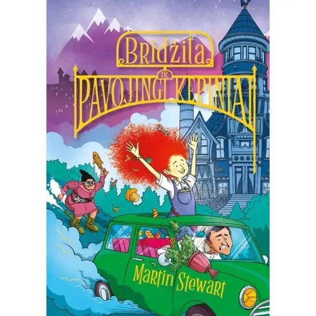 Knyga BRIDŽITA IR PAVOJINGI KEPINIAI
