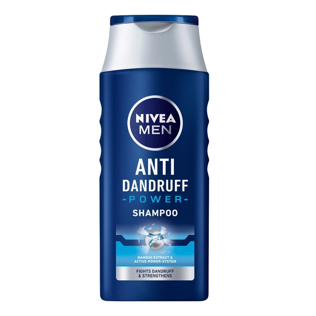 Vyriškas plaukų šampūnas nuo pleiskanų NIVEA MEN POWER, 250 ml