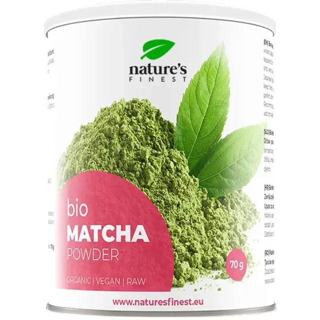 Органический порошок матча NATURE'S FINEST, 70 г