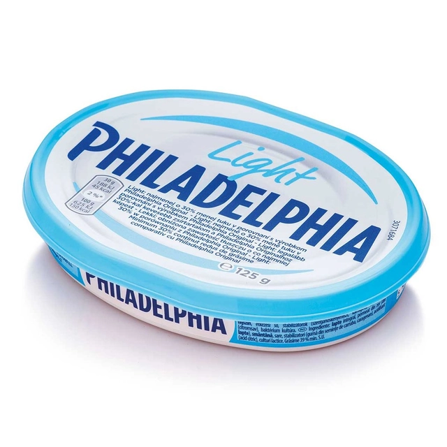 Tepamasis sūris PHILADELPHIA LIGHT, 11% rieb., 125 g