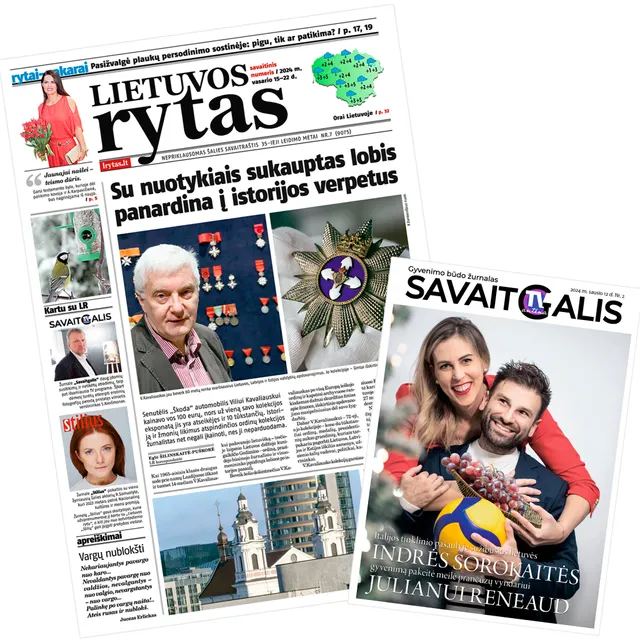 Dienraštis LIETUVOS RYTAS, 1 vnt.