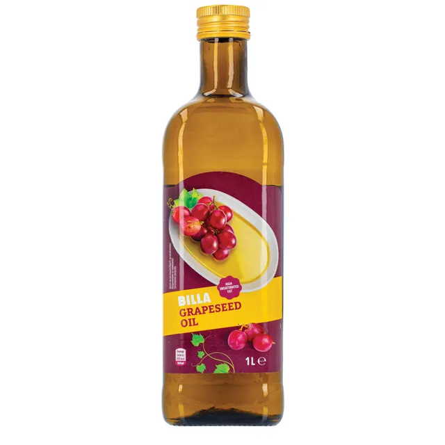 Vynuogių kauliukų aliejus BILLA, 1 l