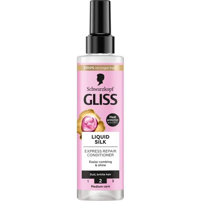 Spray Conditioner GLISS LIQUID SILK, 200 ml