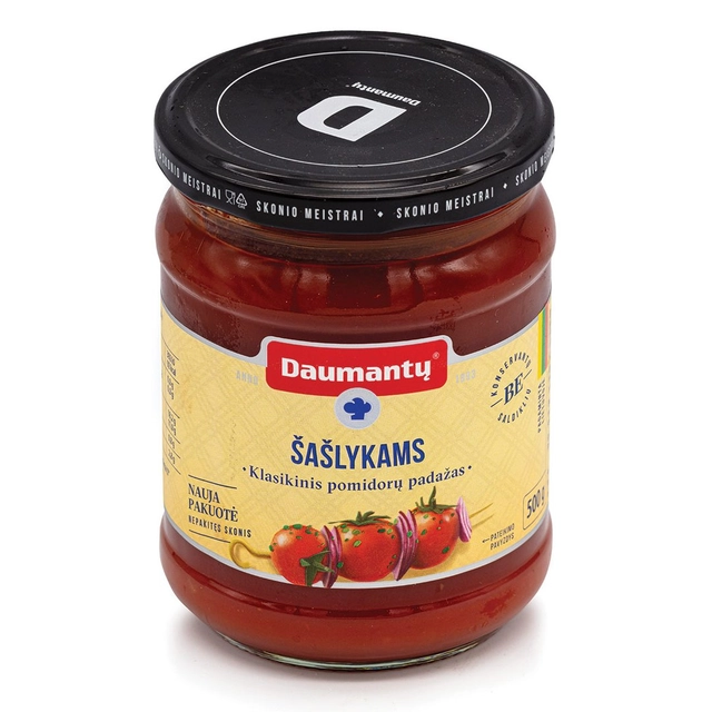 Classic tomato sauce for shashlik DAUMANTŲ, 500 g