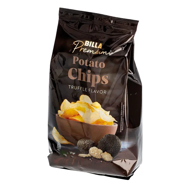 Truffle flavored potato chips BILLA GOLD, 100 g