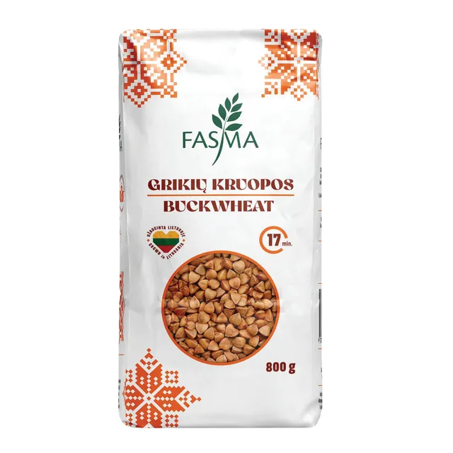 Grikių kruopos FASMA, 800 g
