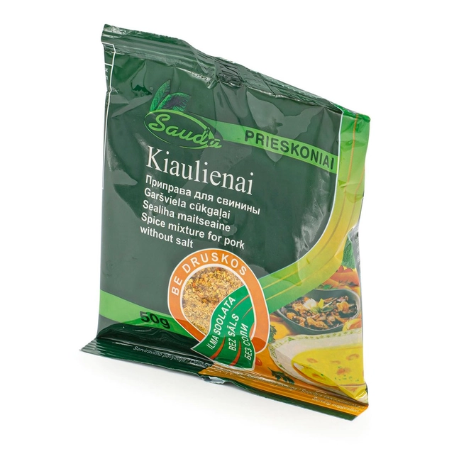 Kiaulienos prieskoniai be druskos SAUDA, 50 g