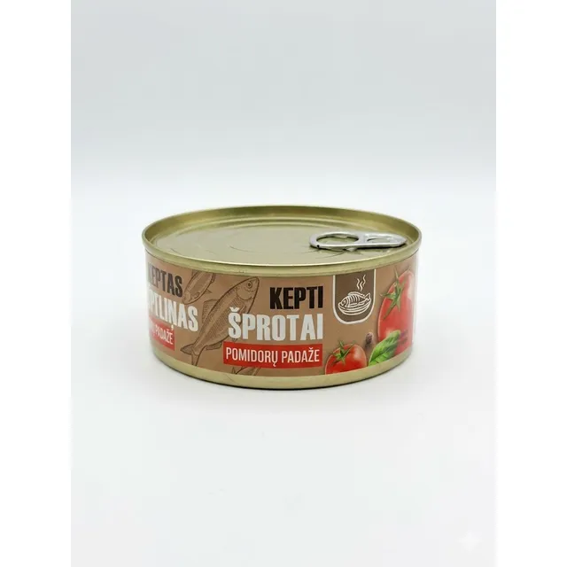 Fried sprats in tomato sauce BANGA, 240 g