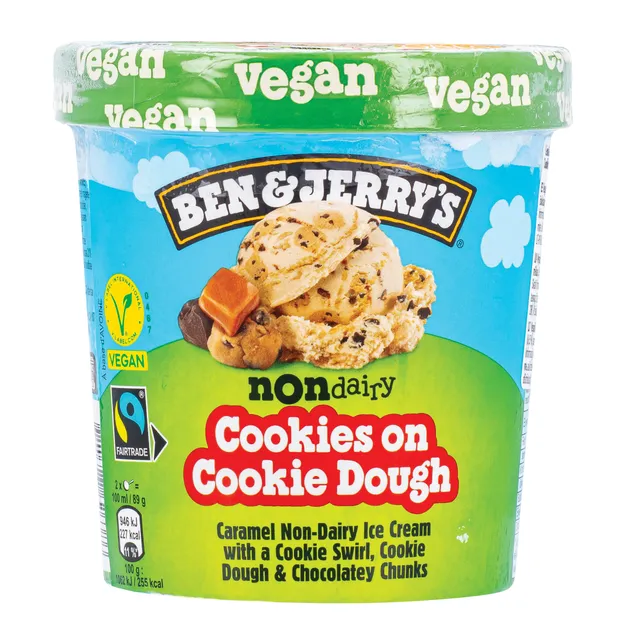 Vegan caramel ice cream BEN&JERRY'S, 465 ml