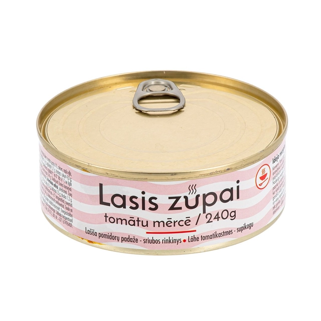 Lašiša pomidorų padaže KAIJA, 240 g