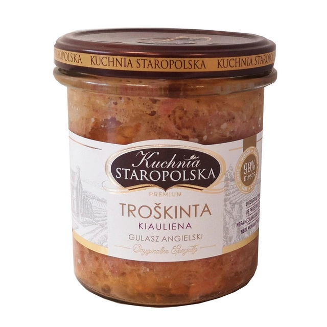 Консервированная тушеная свинина KUCHNIA STAROPOLSKA, 300 г