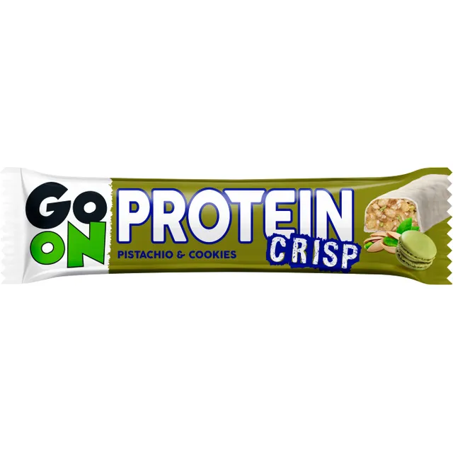 Протеиновый батончик GO ON CRISP PISTACIO&COOKIES, 45 г