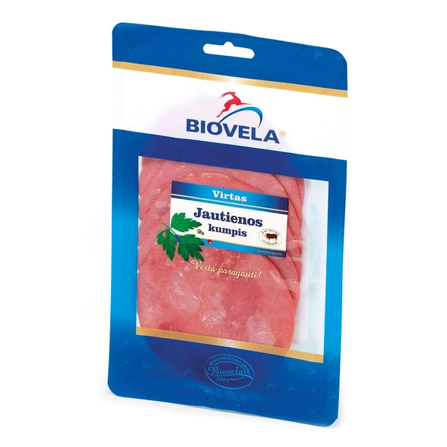 Virtas pjaustytas jautienos kumpis, I r., 90 g