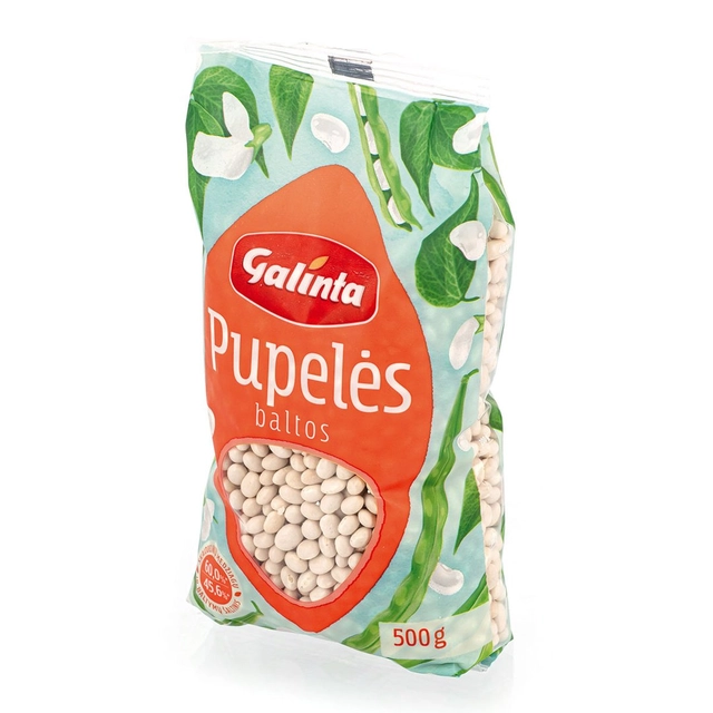 Baltos pupelės GALINTA, 500 g