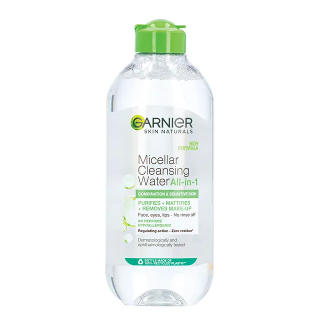 Micellar water for combination and oily skin GARNIER, 400 ml