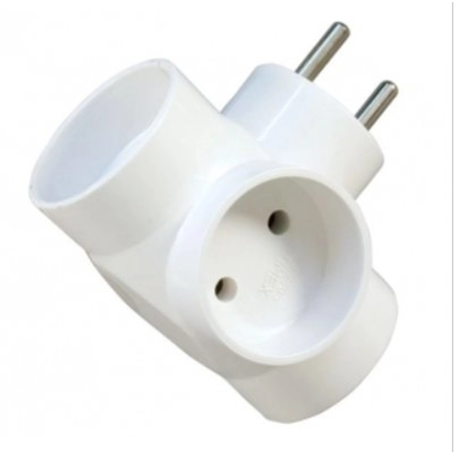 Tinklo skirstytuvas 3 rozečių su įžeminimu, 1 vnt.