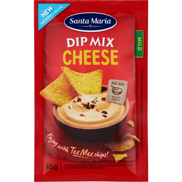 Sūrio padažo prieskonių mišinys SANTA MARIA, 16 g