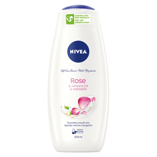 Dušo gelis NIVEA ROSE & ALMOND OIL, 500 ml