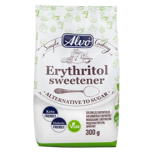 Saldiklis eritritolis ALVO, 300 g