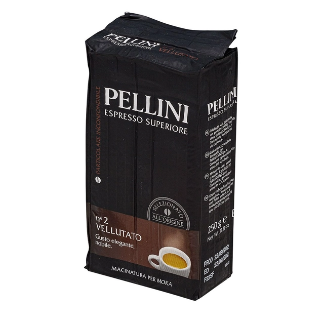 Ground coffee PELLINI ESPRESSO VELLUTATO, 250 g