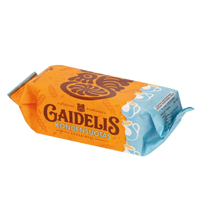 Cookies with sweetened condensed milk GAIDELIS KONDENSUOTAS, 160 g
