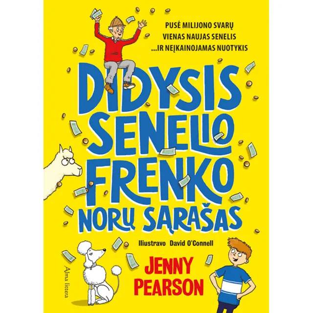 Knyga DIDYSIS SENELIO FRENKO NORŲ SĄRAŠAS