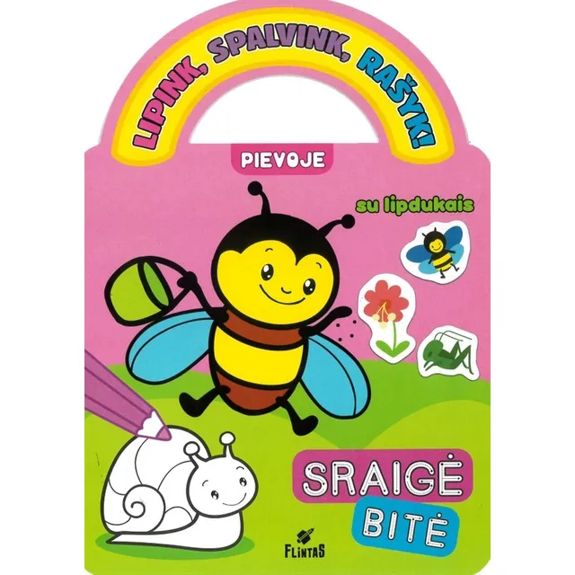 Knyga LIPINK SPALVINK RAŠYK. PIEVOJE