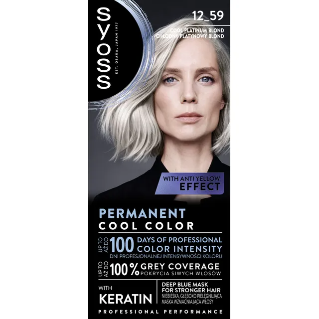 Plaukų dažai SYOSS COLOR 12-59
