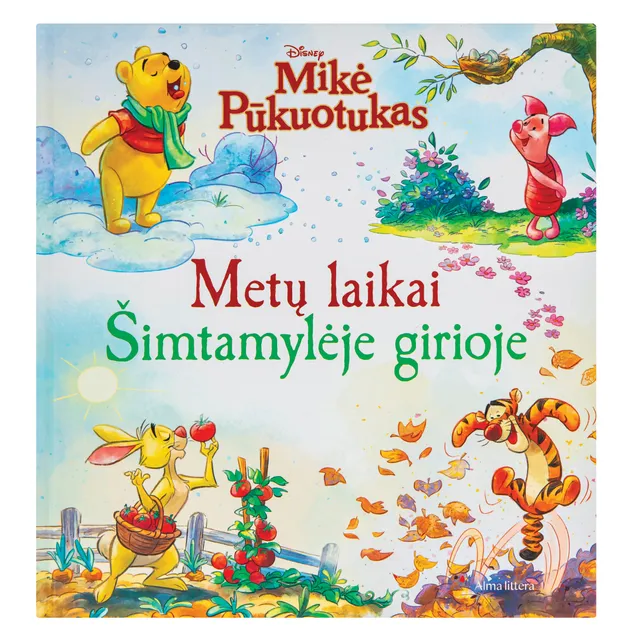 Knyga MIKĖ PŪKUOTUKAS. METŲ LAIKAI ŠIMTAMYLĖJE GIRIOJE