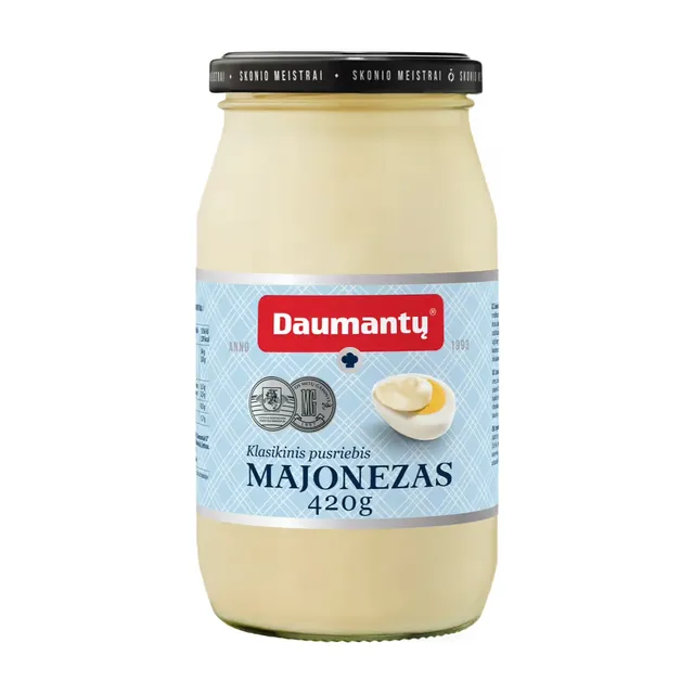 Majonezas DAUMANTŲ KLASIKINIS, 420 g