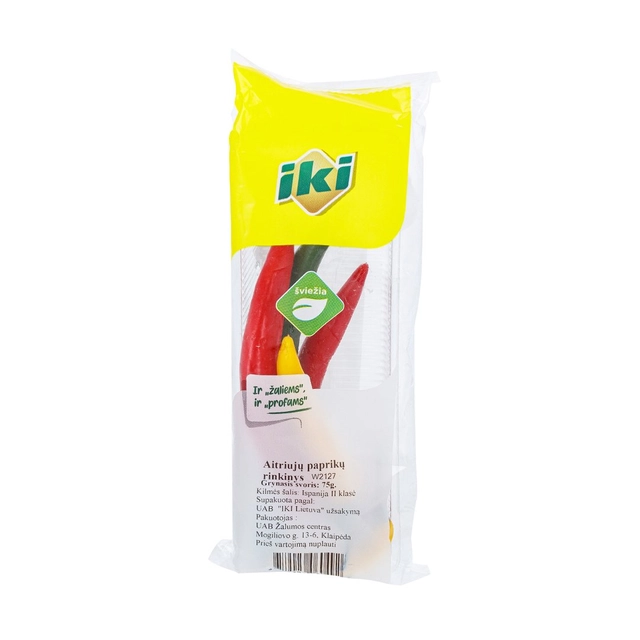 Aitriųjų paprikų rinkinys IKI, 75 g