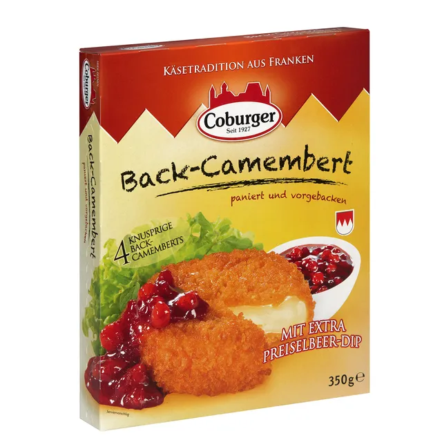 Kepamas Camembert sūris su spanguolių padažu, 350 g