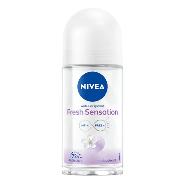 Roll-on deodorant, antiperspirant for women NIVEA FRESH SENSATION, 50 ml