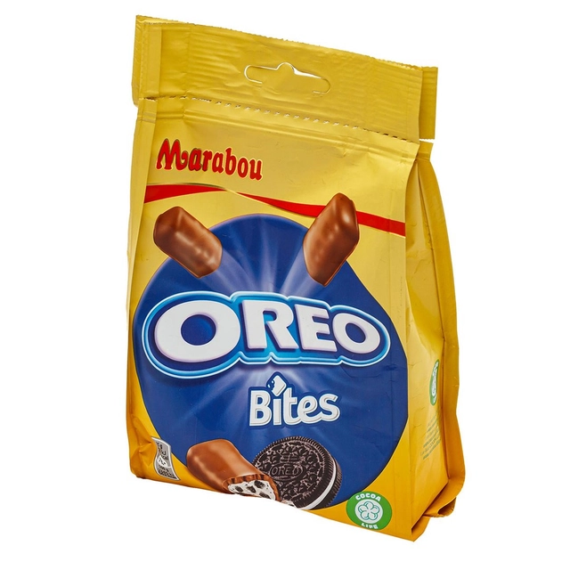 Кусочки молочного шоколада MARABOU OREO BITES, 140 г