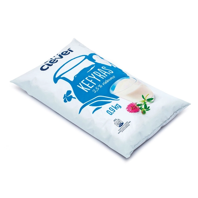 Kefir 2.5% fat CLEVER, 900 g
