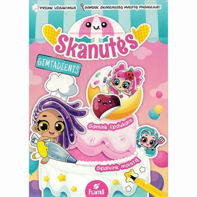 Knyga SKANUTĖS.GIMTADIENIS