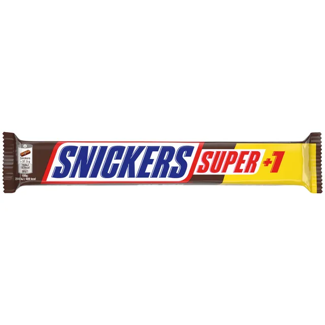 Šokoladinis batonėlis SNICKERS SUPER, 112 g