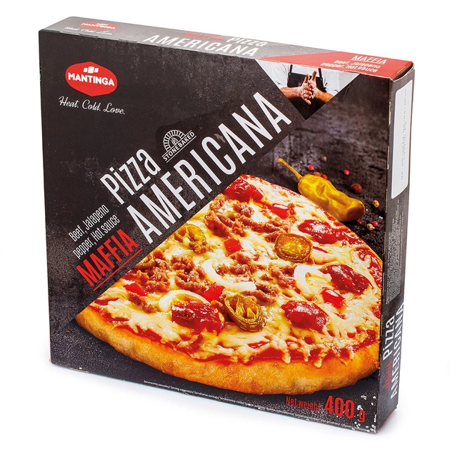 Šaldyta pica MANTINGA (PIZZA AMERICANA MAFFIA), 400 g