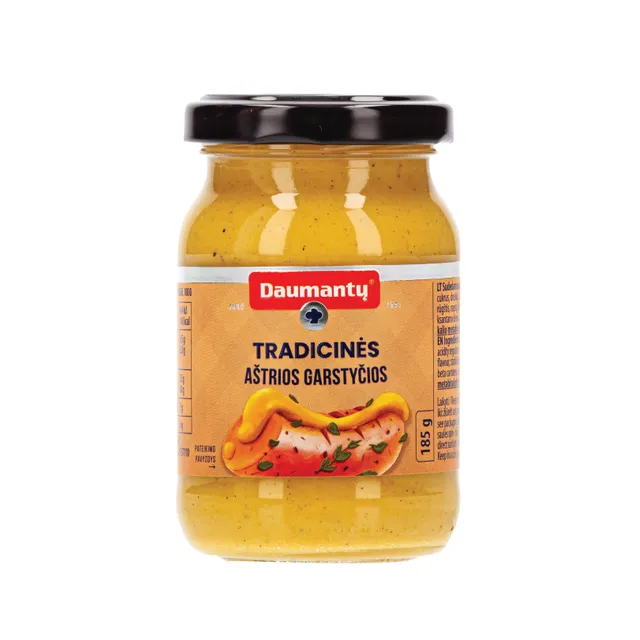 Daumantų garstyčios TRADICINĖS, 185 g