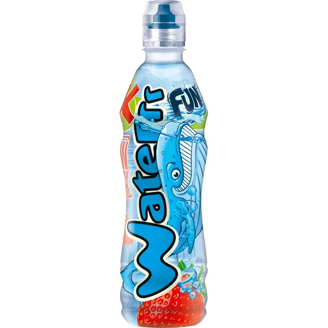 Non-carbonated Strawberry Flavor Drink KUBUS WATERRR, 500 ml