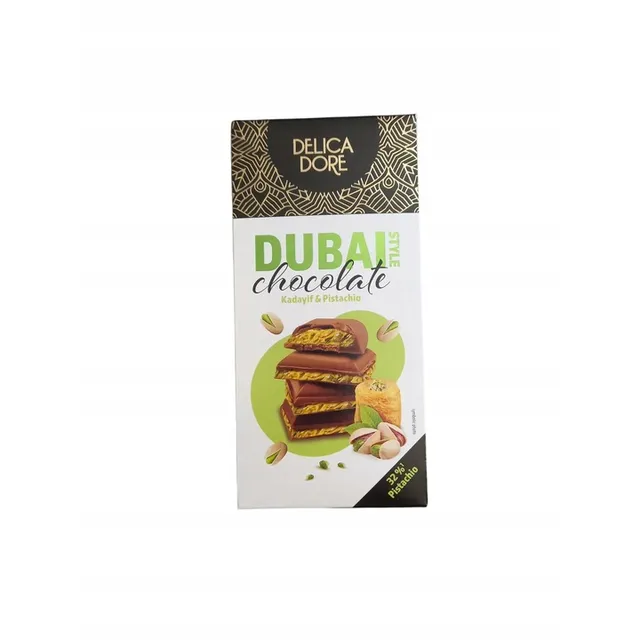 Milk chocolate DUBAI STYLE, 98 g