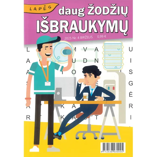 Žurnalas LAPĖS DAUG ŽODŽIŲ IŠBRAUKYMŲ