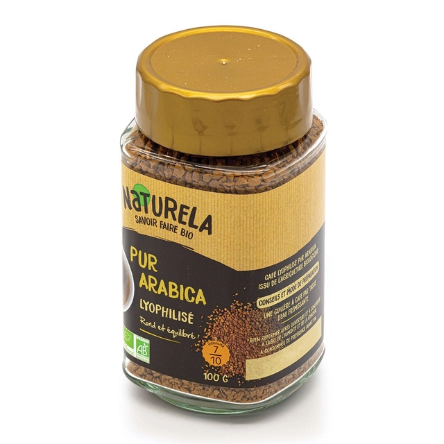 Natural organic instant coffee NATURELA, 100 g