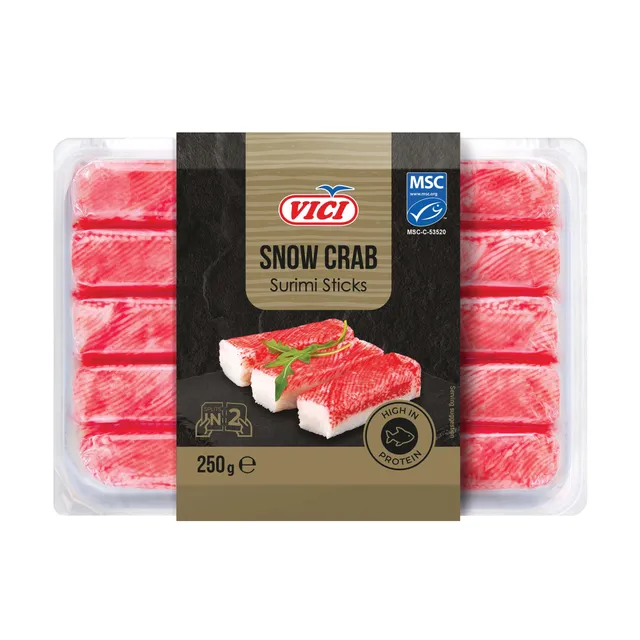 Surimi sticks chilled SNIEGINIS KRABAS, 250 g