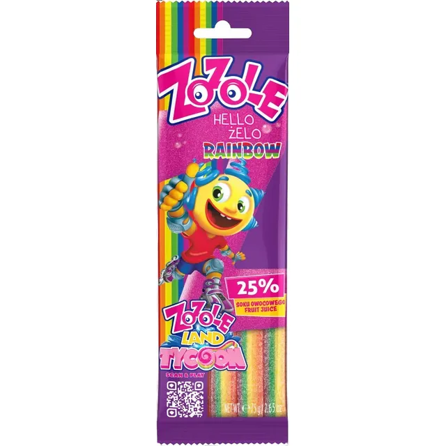 Juostelės ZOZOLE RAINBOW, 75 g