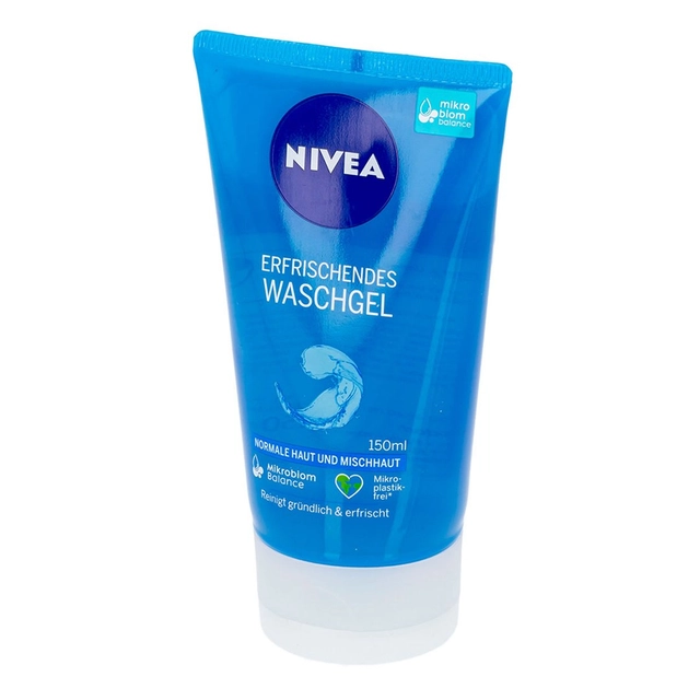 Kasdienis veido prausimo gelis normaliai ir mišriai odai NIVEA, 150 ml