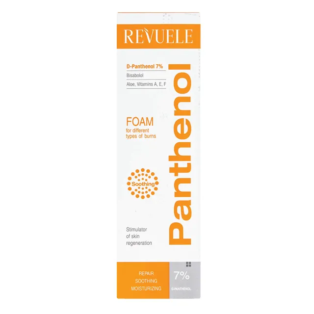 Purškiamos putos REVUELE PANTHENOL, 150 ml