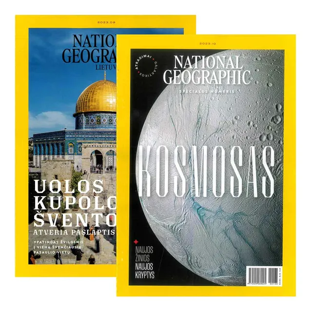 Žurnalas NATIONAL GEOGRAPHIC LIETUVA, 1 vnt.